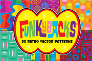 Funkybacks: 50 Retro Vector Patterns, a Pattern Graphic by steckfigures (Thumbnail 1 of 5)