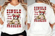 Funny Valentine's Day Teddy Bear PNG, an Illustration by OK Design (Thumbnail 5 of 6)