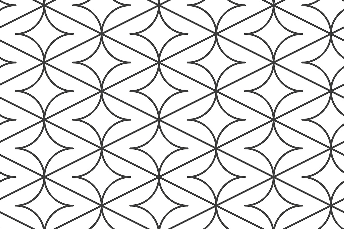 Geometric Patterns - Set 2, a Pattern Graphic by Solana (Photo 4 of 4)