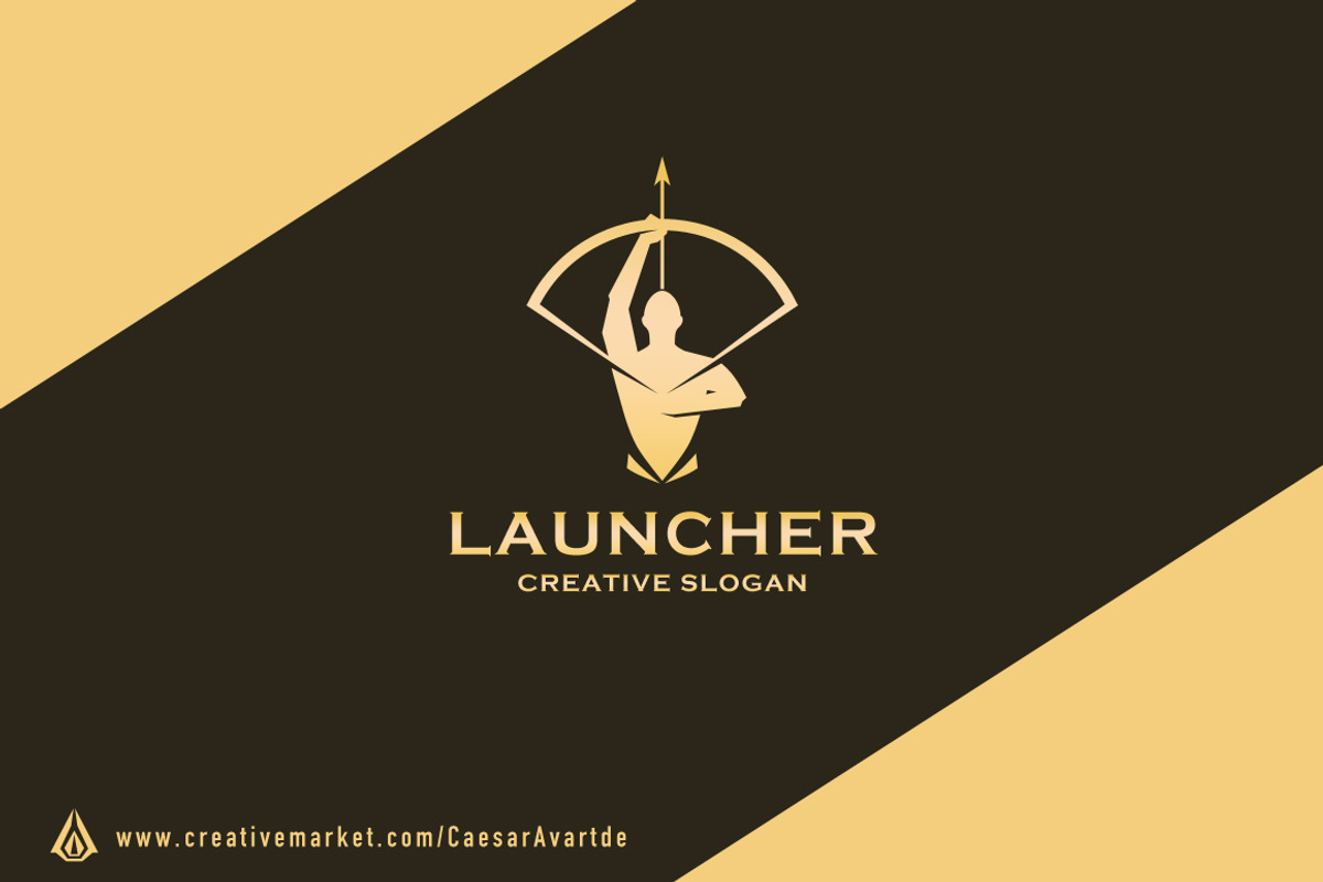 Archer Logo Template, a Branding & Logo Template by Avartde Creative (Photo 1 of 2)
