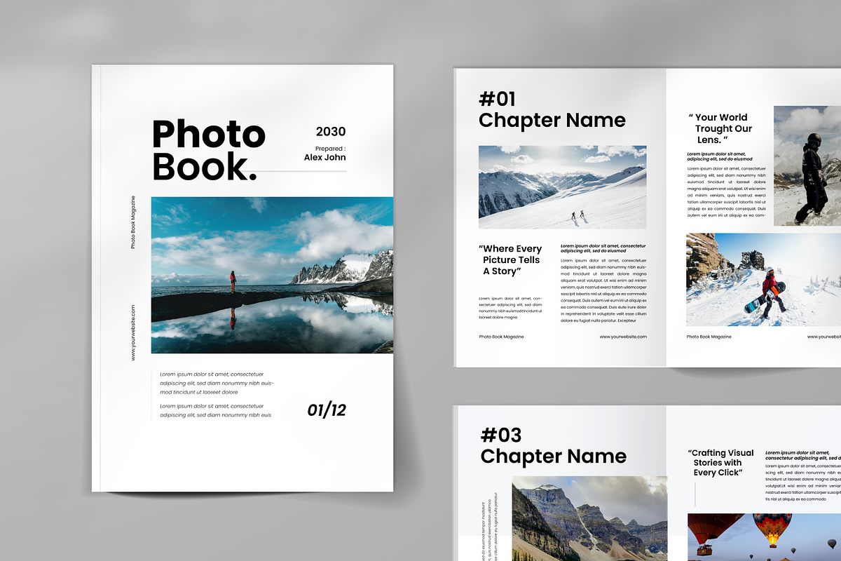 Photobook Magazine, a Magazine Template by SquidPixey (Photo 3 of 6)