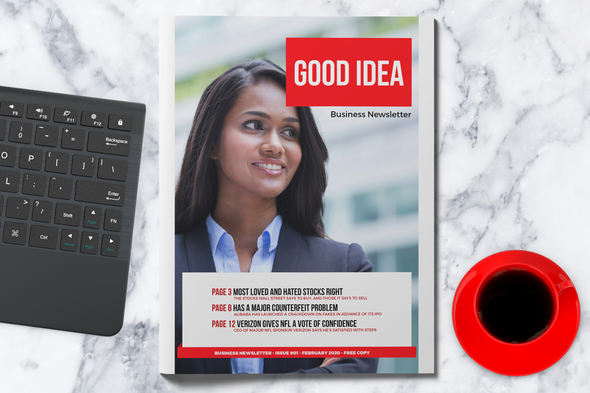 Business Newsletter Pack, a Brochure Template by Boris Cupac (Photo 3 of 16)