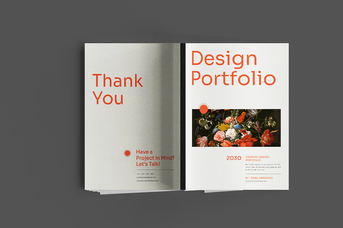 Elegant Designer Portfolio, a Brochure Template by Neermana (Photo 10 of 10)