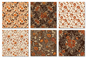 Autumn Floral Digital Paper, a Texture Graphic by Dream Creation (Thumbnail 4 of 7)
