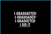 Graduation Art For College School, a Graphic by Creativeusart (Thumbnail 2 of 4)