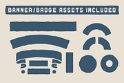 Santa Rosa Typeface Bundle, a Sans Serif Font by NienowBrand (Thumbnail 6 of 9)