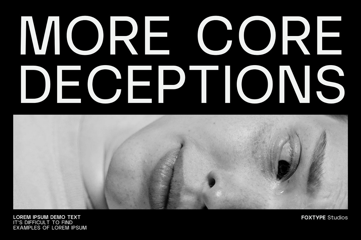 Nortica Display Typeface, a Sans Serif Font by Foxtype (Photo 4 of 8)