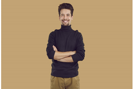 Portrait of happy handsome young man, a Person Photo by StudioRomantic