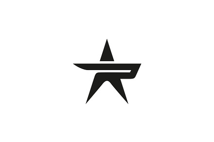 R Star Logo, a Branding & Logo Template by Graphic_Maker_Bogura