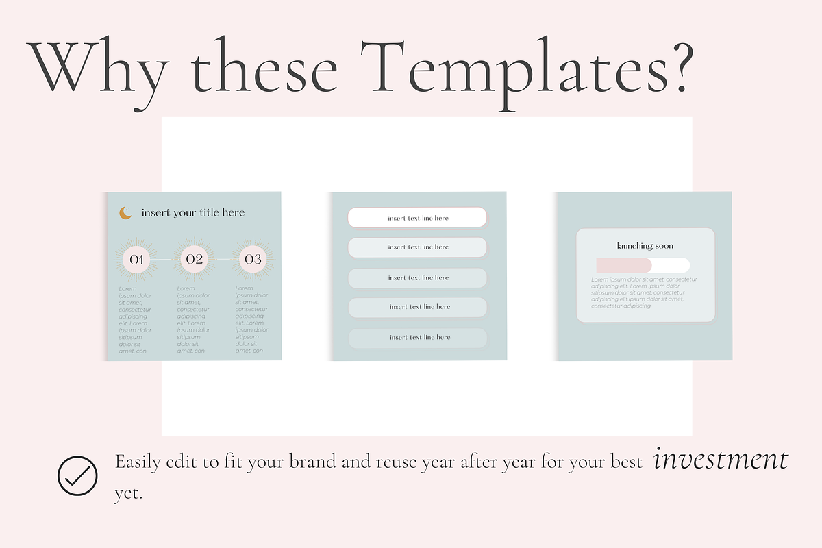 Mystic Instagram Bundle, a Social Media Template by Marketing Templates Co. (Photo 15 of 21)