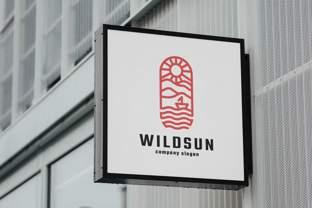Wild Sun Travel Logo, a Branding & Logo Template by Design_Planet (Photo 3 of 3)