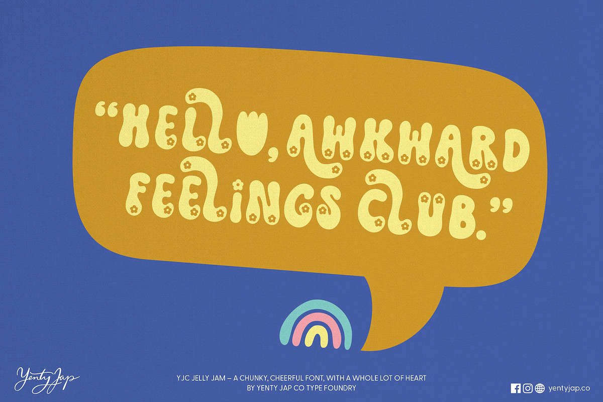 YJC Jelly Jam, a Handwritten Font by YENTY JAP CO (Photo 10 of 12)