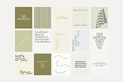 Instagram Quotes Posts Stories PS, a Social Media Template by Love Radiation Studio (Thumbnail 15 of 18)