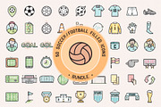 Soccer/Football Filled Icons BUNDLE, an Icon by Sargatal (Thumbnail 1 of 7)