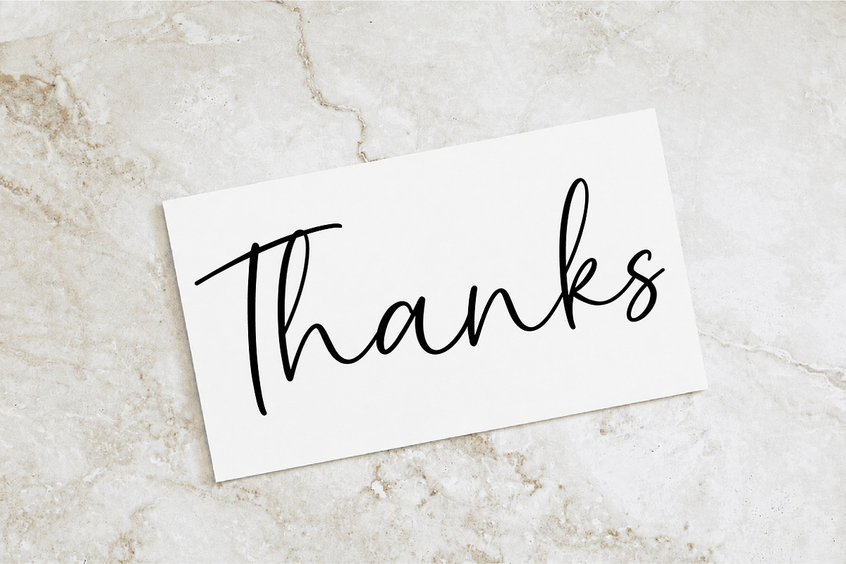 Harmony, a Handwritten Font by Aura Typeface (Photo 9 of 9)