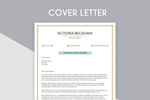 Resume Template Victoria Beckham