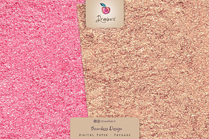 Pink Seamless Glitter Texture 098 DX