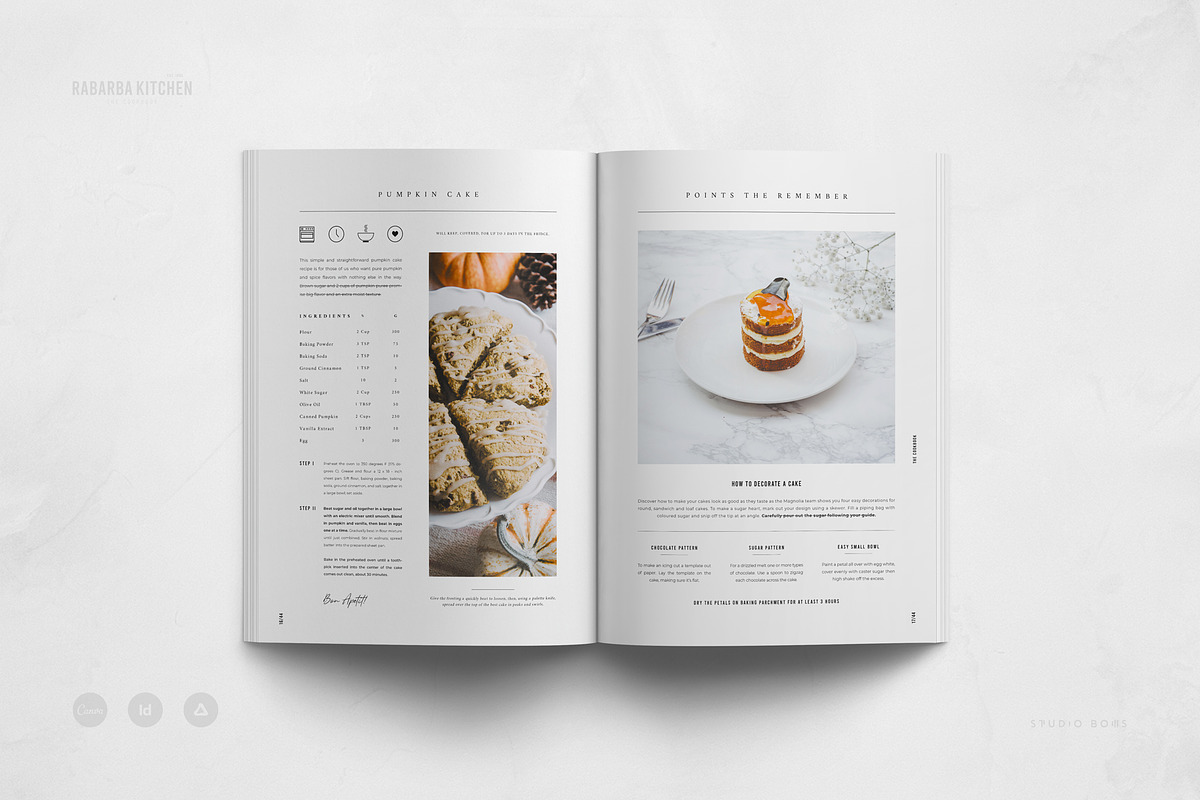 Cookbook | Recipe Book, a Brochure Template by Studio Bons (Photo 10 of 26)