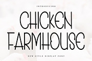 CHICKEN FARMHOUSE, a Serif Font by InermediaSTUDIO (Thumbnail 1 of 7)