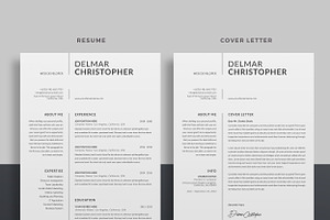 Clean Resume/CV Word