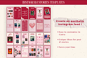 Bookstagram template Instagram Canva, a Social Media Template by PixelBloomClub (Thumbnail 2 of 8)