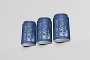 Drink Can Mockup PSD Packaging, an Advertising Mockup by Indah (Thumbnail 3 of 6)