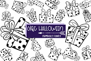 Gift Halloween | Symbols Fonts, a Symbol Font by Sirinart (Thumbnail 1 of 6)