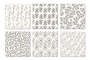 30 Botanical patterns, a Pattern Graphic by Anatartan Design (Thumbnail 3 of 6)