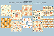 Back to School Clipart & Patterns, an Education Illustration by Anna Druzhkova (Thumbnail 3 of 11)