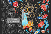 Fairy of Light Folklore, an Illustration by Arie Clares (Thumbnail 3 of 11)