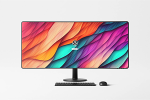 Ultrawide Monitor Mockup