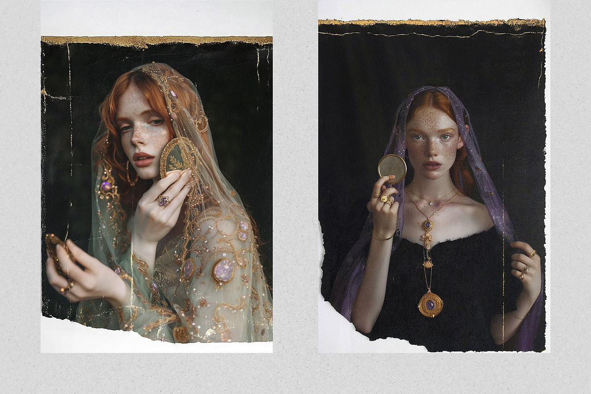 Vintage Torn Edges Effect Overlays, a Brushes & More by PhotoSpirit (Photo 2 of 10)