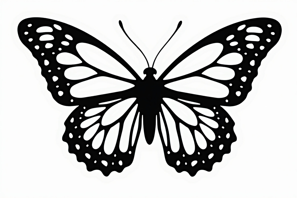 Delicate Butterfly Laser Cut Design, an Icon by hafijul (Photo 4 of 13)