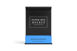 Open Box Mockup