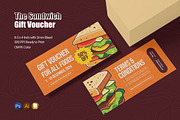 The Sandwich Gift Voucher, a Print Template by Esensifiksi.studio (Thumbnail 1 of 2)