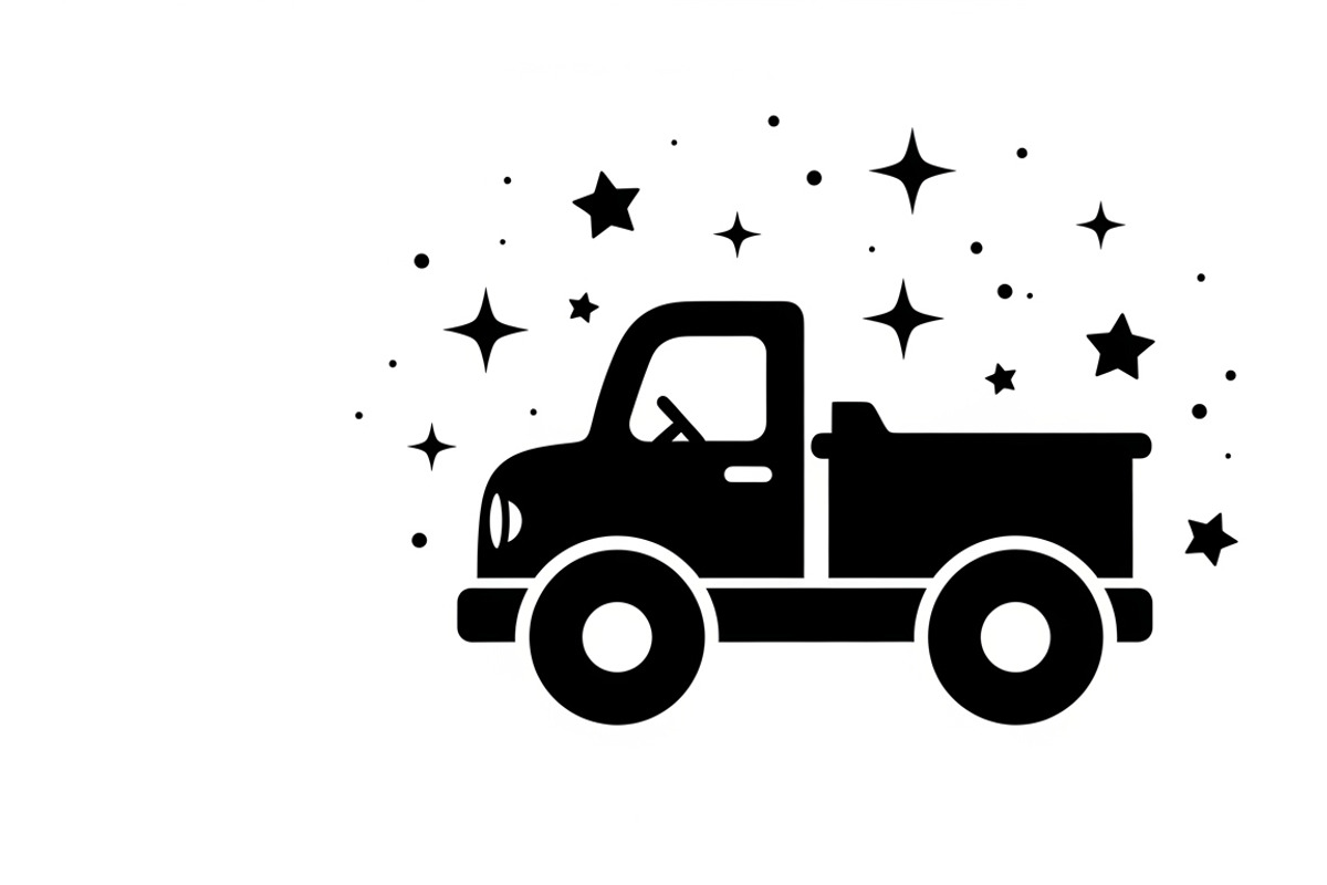 Cute baby toy truck design featuring, an Illustration by Amazin_art (Photo 18 of 33)