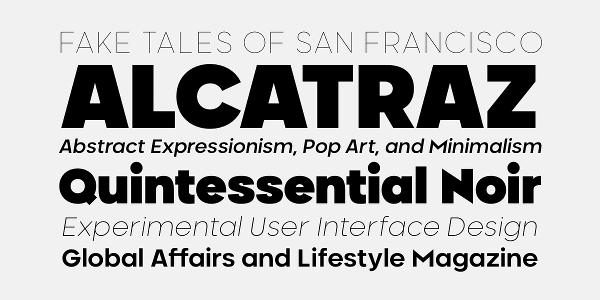 Neometric, a Sans Serif Font by TypeUnion (Photo 4 of 14)