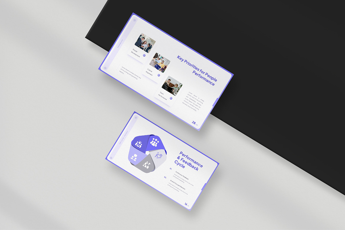 Human Resource Pitch Deck PowerPoint, a Presentation Template by New Coral Design (Photo 5 of 6)