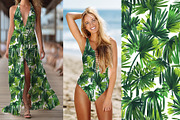 Tropical floral patterns set, a Pattern Graphic by emeraldthue (Thumbnail 20 of 28)