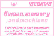Cybernetic Man font, a Font by weknow (Thumbnail 4 of 8)