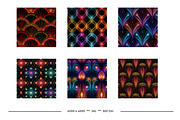 Neon Lights and Signs Retro Art, a Pattern Graphic by karenfoleyphoto (Thumbnail 3 of 9)