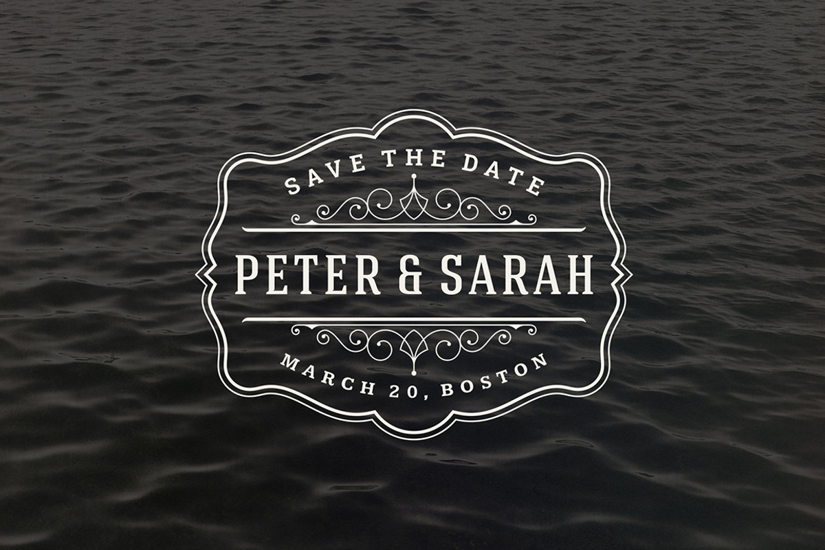 18 Wedding Logos and Badges, a Branding & Logo Template by Vasya Kobelev (Photo 14 of 15)