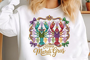Happy Mardi Gras Png, Mardi Gras Png, an Illustration by Designking (Thumbnail 4 of 6)