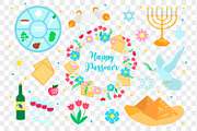 Jewish holiday Passover collection, a Card Template by PatapovaVika (Thumbnail 4 of 6)