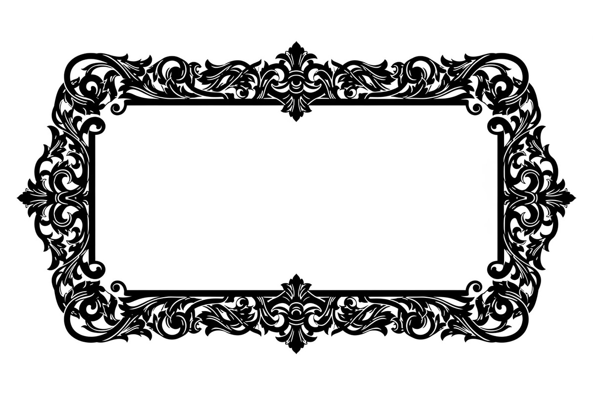 Vintage Ornament Frame Vector Bundle, an Illustration by Creativeshirt (Photo 23 of 51)