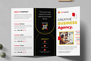 Business Trifold Brochure Layout, a Brochure Template by MightyDesign (Thumbnail 2 of 6)