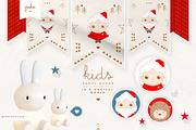 Sweet Christmas - Party Decor, a Decorative Illustration by Yuka Baby (Thumbnail 1 of 10)