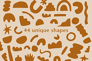 Abstract Art Shapes Graphic Elements, an Object Graphic by Leigh the Studio (Thumbnail 2 of 10)
