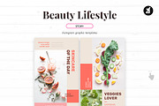 Beauty Life social media templates, a Social Media Template by Chanut is industries (Thumbnail 5 of 8)
