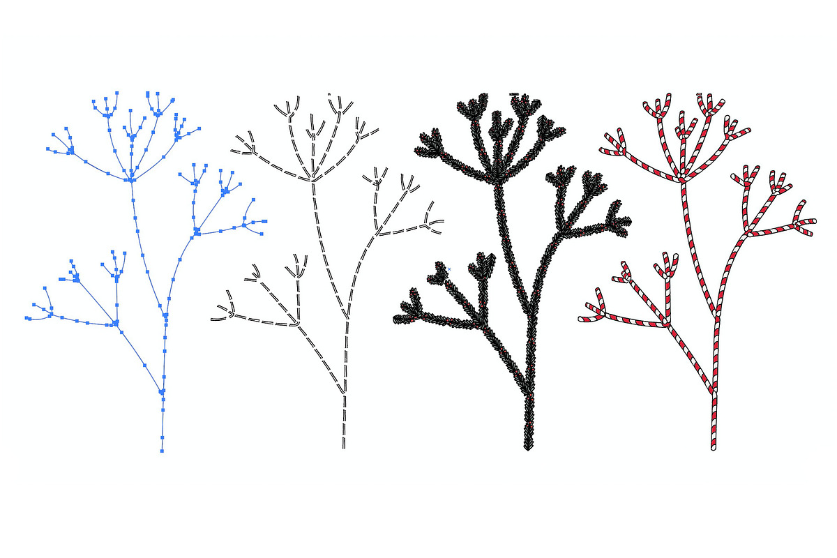 Christmas Illustrator Brush Pack, a Brush Add-On by MarkieAnn Creative (Photo 6 of 6)